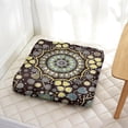 thumbnail image 6 of Paisley Meditation Mat, Boho Floor Pillow for Sitting Comfort, Square Yoga Cushion 22 x 22, 6 of 7