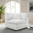thumbnail image 1 of Modway Commix Down Filled Overstuffed Corner Chair, Pure White, 1 of 8