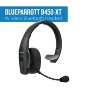 B450-XT Wireless Bluetooth Mono Headset with 96% Noise Cancellation Microphone & Padded Headband