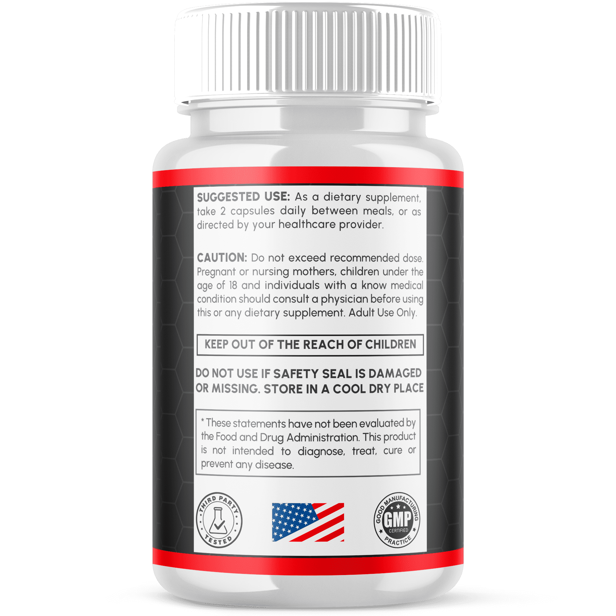 Iron Pure Advanced Formula Pills All Natural Vitamin Supplement IronPure 300 Capsules