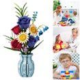 thumbnail image 3 of Kit Colección Botánica Flores Artificiales Flower Botánicos Bloques Construcción Juguete Conjunto Edificios Con Jarrón Exquisito para Adultos, 3 of 9
