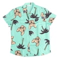 thumbnail image 3 of Camisas casuales estampadas para hombre, camisa de manga corta para hombre, camisa estampada de verano para hombre, camisa estampada de manga corta para hombre, funcionalidad inteligente, 3 of 9