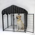 4 Feet Uptown Welded Steel Wire Mesh Secure Outdoor Dog Kennel Playpen