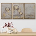 thumbnail image 3 of PixonSign Framed Wall Art Set Pastel Grunge Country Dandelion Flower Field Landscape Nature Wilderness Modern Art Decorative Minimal Relax/Calm for Living Room, Bedroom, Office - 16"x24"x3 Natural, 3 of 5