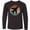 AB-Black, variant on Inktastic Airplane Pilot Vintage Sunset Long Sleeve Youth T-Shirt