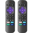 thumbnail image 1 of Lot de 2 Télécommandes de Remplacement pour Téléviseurs Roku, Télécommandes IR pour Téléviseur Seulement, 1 of 5