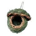 thumbnail image 3 of Eease Outdoor Woven Hanging Bird House Natural Fiber Shelter Garden Hummingbird Toys, 3 of 5