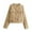 Khaki, variant on Hot6sl Women Blazer Womens Casual Long Sleeve Blazers Solid Color Knit Blazer Work Office Open Front Blazer Jacket