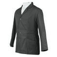 thumbnail image 3 of Panda Uniform by HeedFit Women’s 30" Custom Lab Coat for Doctors – 6XL Charcoal, 3 of 6
