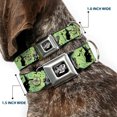 thumbnail image 2 of Movies Pet Collar, Dog Collar Metal Seatbelt Buckle, The Wizard of Oz Wicked Witch of the West and Flying Monkeys, 20 to 31 Inches 1.5 Inch Wide, 2 of 8