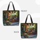 thumbnail image 2 of Easygdp Charming Garden Patio Bolsa Tote para Mujer, Bolso de Hombro para Trabajo, Playa, Viajes, Compras y Supermercado, 2 of 7