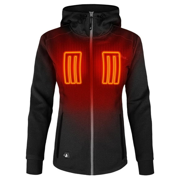 ActionHeat 5V Women's Slim Fit Battery Heated Hoodie L