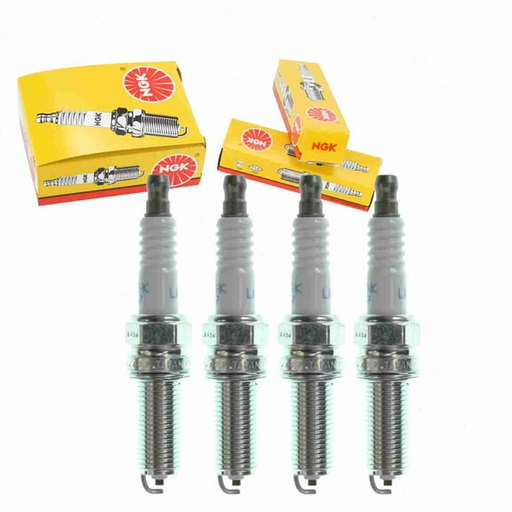 4 pc NGK 1643 Standard Spark Plugs for 445 94701-00429 94702-00429 94709-00429 RER8MC YR7SES YR8SEU Ignition Wire Secondary Fits select: 2010-2011 KIA SOUL