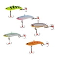 thumbnail image 4 of Señuelo de pesca de de plantilla vertical Anzuelo de Jigging Cebo de hundimiento de metal Verde, 4 of 9