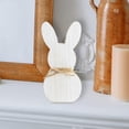 thumbnail image 1 of Regalos Creativos para La Decoración Del Hogar de Vacaciones Suministros de Bricolaje Artesanía Tablero de Densidad Conejo de Pascua Conejo Artesanía Estilo B Salvador Dali conejo de Pascua, 1 of 10
