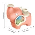 thumbnail image 3 of YOPTOP Elephant Blowing Ball Toy with 2 Gear Speed Elephant Floating Ball Toy Battery Operated Musical Light Blowing Ball Toy Elephant Humidifier Toy for Toddlers,pink, 3 of 9