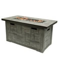 thumbnail image 3 of Alpine Corporation 24"H Wood Look Fire Pit w/ 50K BTU & Adjustable Flame, 3 of 5