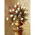 thumbnail image 2 of Welby 12x14 Gold Ornate Wood Framed with Double Matting Museum Art Print Titled - Spring Expressions II, 2 of 4