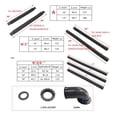thumbnail image 3 of Unatoiry Rubber Depths Round Diving BCD Hose For Underwater Adventures Soft And Flexible Diving Round Black Corrugated 16 Inch 1Set, 3 of 6