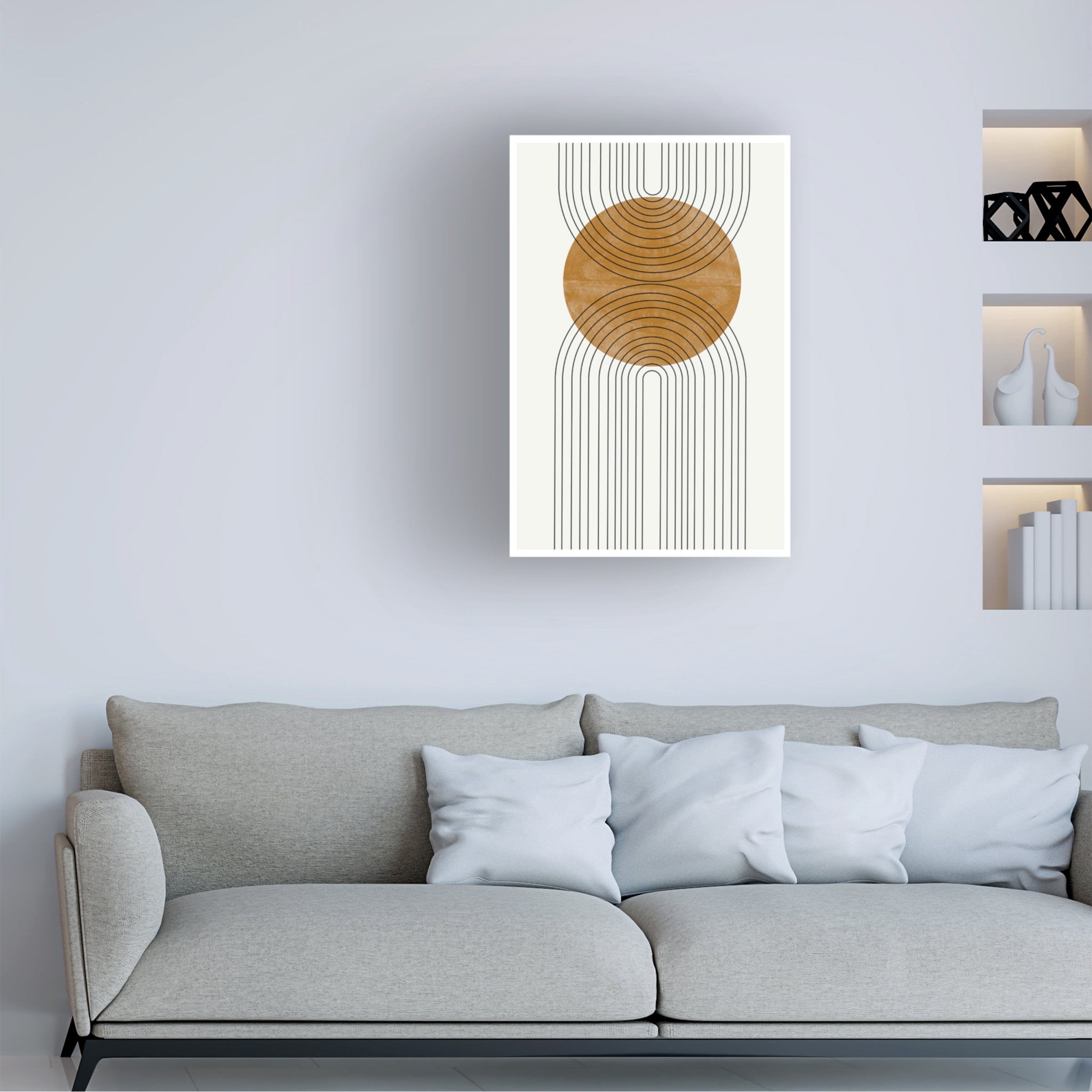 THE MIUUS STUDIO 'Abstract Flow' Canvas Art