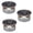 3pcs, variant on KRTYDBFZ Internal Magnetic Loudspeaker 4Ohm 5W Multimedia Loudspeaker Small Loudspeaker 2.25Inch
