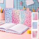 thumbnail image 1 of Cuaderno de cubierta mullida Tela peluda Diario Cubierta peluda adorable Páginas con líneas Degradado pastel Estrellas Diario estético de escritura Regalo Papelería multicolor, 1 of 6