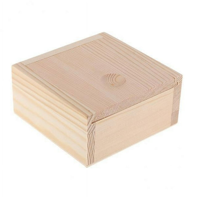 Baúl de Almacenamiento Strade Fareast Limited Madera Natural 4 Piezas
