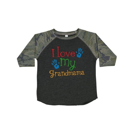 

Inktastic I Love My Grandmama Cute Grandchild Gift Toddler Boy or Toddler Girl T-Shirt
