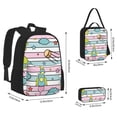 thumbnail image 2 of Balery Space Doodle Mochila Escolar 3 en 1 para Niños - Mochila Resistente con Lonchera Térmica y Estuche - Mochila Escolar para Niños y Niñas, 2 of 7