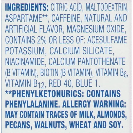 Acesulfame potassium allergy
