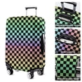 thumbnail image 4 of Gradient Color Checkered Pattern Luggage Cover Fashion Suitcase Cover Baggage Covers Fit 25-28 Inch Luggage (Go Travel), 4 of 4