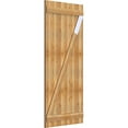 thumbnail image 2 of 32 1/4"W X 72"H Timbercraft Six 5 3/8" Boards Joined Board-N-Batten Shutters W/Z-Bar, Rough Sawn Western Red Cedar (Per Pair), 2 of 13
