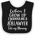 thumbnail image 3 of Inktastic Future Lawyer Like Mommy Boys or Girls Baby Bib, 3 of 4