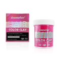 thumbnail image 1 of Cera de color temporal para el cabello, color rosa, 100 g, cera de peinado lavable para fiestas, cosplay y cumpleaños., 1 of 5