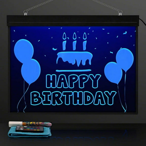 LED Personalized Sign Write On Color Changing Light Board by Blinkee