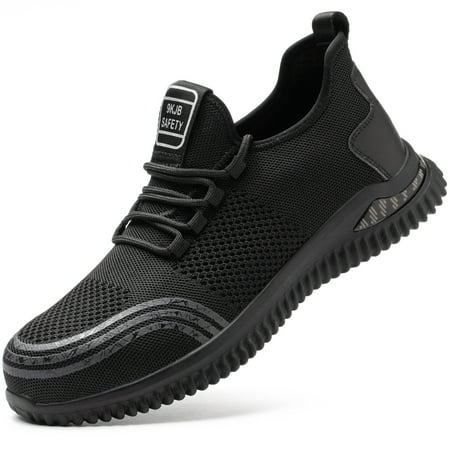 

Tanleewa Work Shoes for Men Steel Toe Safety Shoes Nonslip Shoe Size Men13/Women14