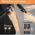 thumbnail image 4 of Portable Electric Siphon Pump for Gas and Diesel, Battery Operated Fuel Transfer Pump, 3.5GPM Flow, Oil Extractor 1/2" Discharge Tube, 35.4" Long- Ideal Gasoline Transfer Pump, 4 of 8