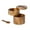 A, variant on sunsanly 2-Layer Salt And Pepper Bowl with Spoon Magnetic Swivel Lid Dustproof Seasoning Box Rotatable Design Kitchen Helper for Serving