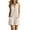 Beige #1, variant on WULMLEO Summer Rompers For Women V Neck Sleeveless Button Front Pants Casual Loose Fit Cotton Short Jumpsuits With Pockets Brown XL