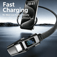 thumbnail image 6 of 4 in 1 USB C Cable 240W Fast Charging Multi Charger Cord with E-Mark Smart Chip, Nylon Braided Cable for Smartphones Tablets Laptops and More 5FT, 6 of 7