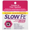 Slow Fe Iron Supplement Tablets, 30ct