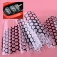 thumbnail image 2 of Qiyun 6Pcs/Set PVC Car Rear Tail Light Taillight Lamp Cover Honeycomb Stickers, 2 of 6