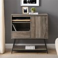 thumbnail image 4 of Bonnie 30" Armoire d'Accent Lecteur de Disque en Gris Lavable, 4 of 5