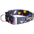 thumbnail image 1 of GFDYREE - Martingale Collar for Dogs - Dog Training Collar - Big, Wide & Thick Dog Collar - Escape-Proof, Weatherproof, Durable and Comfortable - Space - Medium Dog Collar, 1 of 6