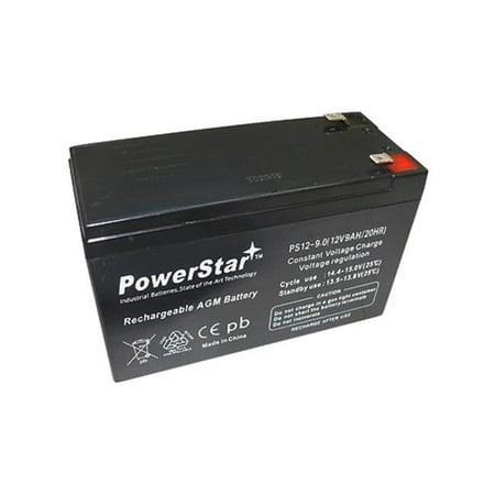 PowerStar PS12-9-07001 Battery for Geek Squad Best Buy GS-1285U UPS - 3 Years