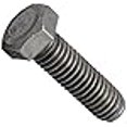 thumbnail image 3 of Steel Hex Bolt, Grade 2, Plain Finish, Hex Head, External Hex Drive, Meets ASME B18.2.1/ASTM A307, 1/2" Length, Fully Threaded, 1/4"-20 Threads (Pack of 100), 3 of 4