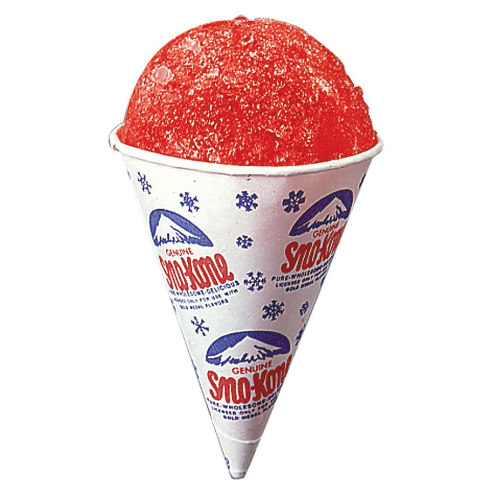 6oz Snow Cone Cups Quantity 1000