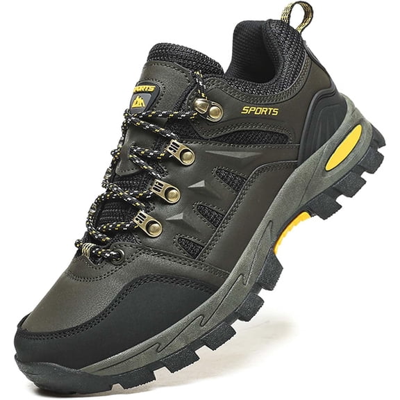 Men's Women's Waterproof Hiking Shoes Non-Slip Breathable Climbing Shoes Outdoor Sports Shoes Comfortable Lightweight Travel Camping Walking Shoes