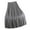 Grey, variant on Women's Pleated PU Leather a Line Maxi Skirt Elastic High Waist Solid Color Soft Comfort Pencil Skirts for 2025 Fall Winter Fashion Korean Style Casual Wear Pink One Size