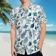 thumbnail image 5 of High Quality Hawaiian Shirts for Men Short Sleeve Aloha Beach Shirt Floral Summer Casual Button Down Shirts Blouses C2YOOY, 5 of 7